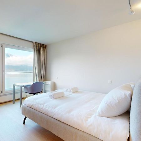 Lakefront Apartment With Exceptional View Territet Екстериор снимка